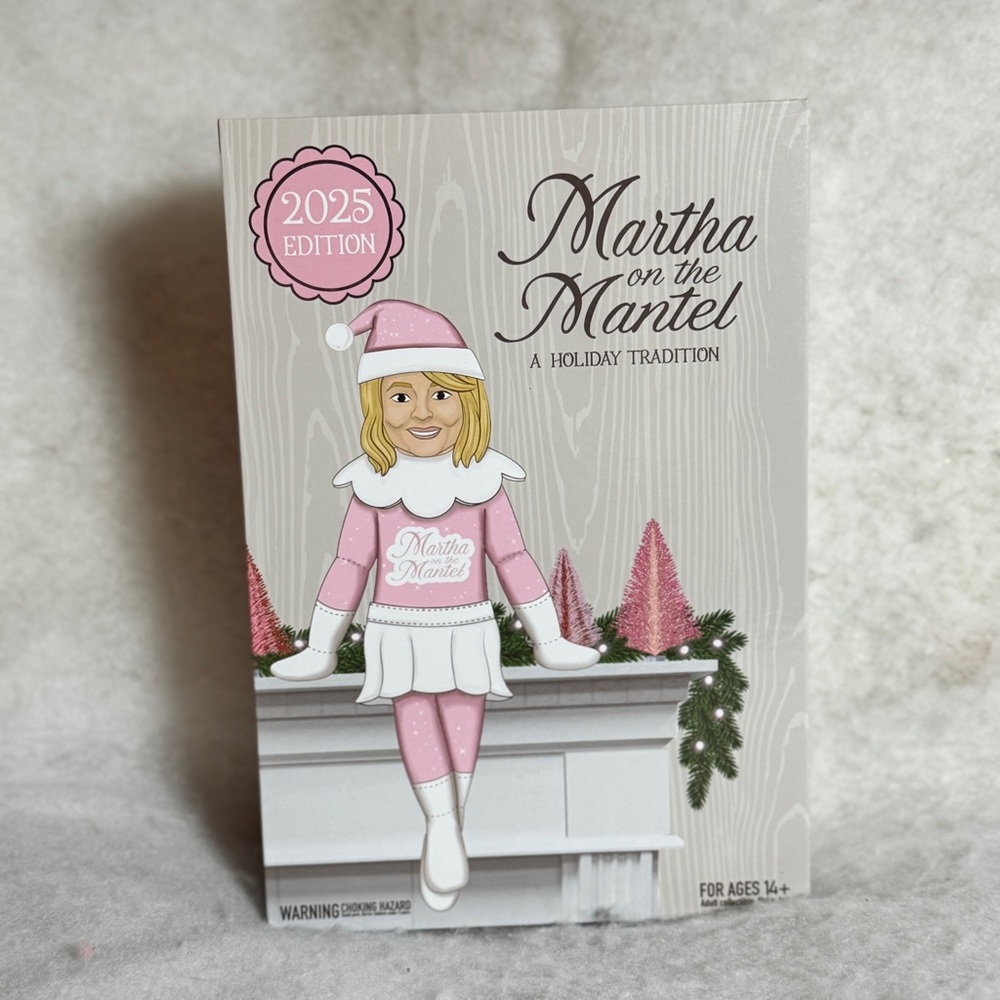 Martha On The Mantel: A Holiday‎ Tradition 2025 Edition Doll - New in Box